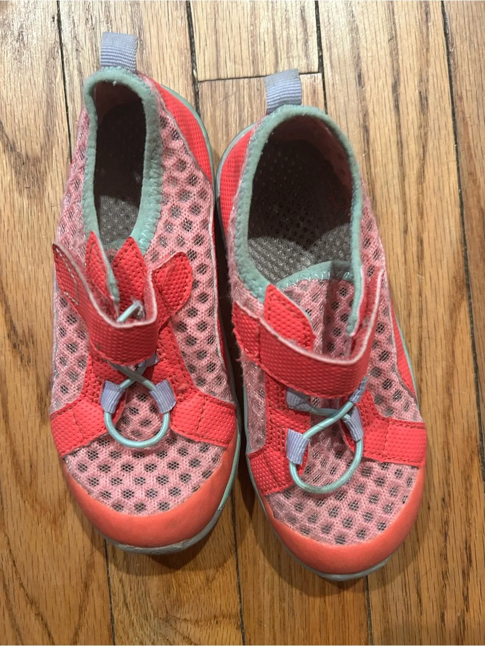 See Kai Run T11 Coral Pink Water Sneakers